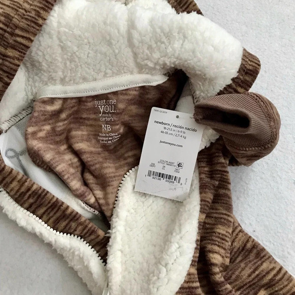 Just One You by Carter's NWT Moose Bodysuit Babies Various - Picture 8 of 9